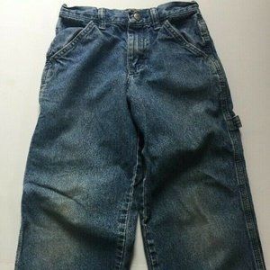 WRANGLER BOY'S JEANS SZ 8 REGULAR CARPENTER STYLE